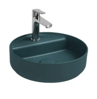 Раковина Isvea Infinity 36 10NF65042SV-2P цвет Изумрудный матовый