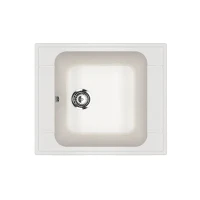 Кухонная мойка Ulgran Classic U-604-341 цвет Ультра-белый