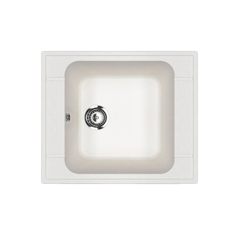 Кухонная мойка Ulgran Classic U-604-341 цвет Ультра-белый