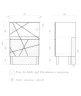 Тумба под раковину Vigo Geometry 60 tn.bsf.GEO.FOS.60.2Y цвет Белый