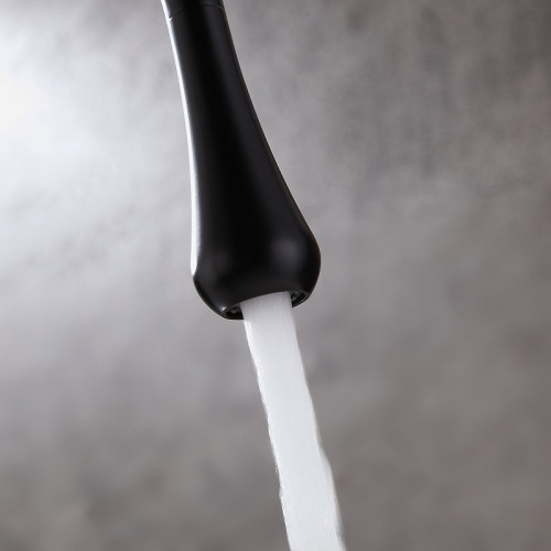 Смеситель для раковины Bronze de Luxe Scandi 9015B Черный матовый латунь