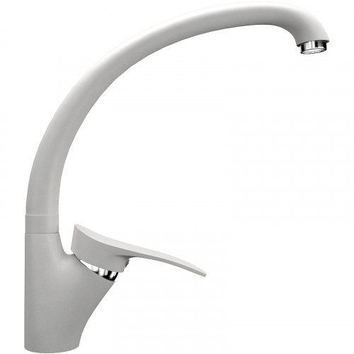 Смеситель для кухни Ulgran Classic U-001-341 Ультра-белый латунь