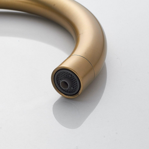 Смеситель для кухни Shevanik S128G цвет Золотой сатин