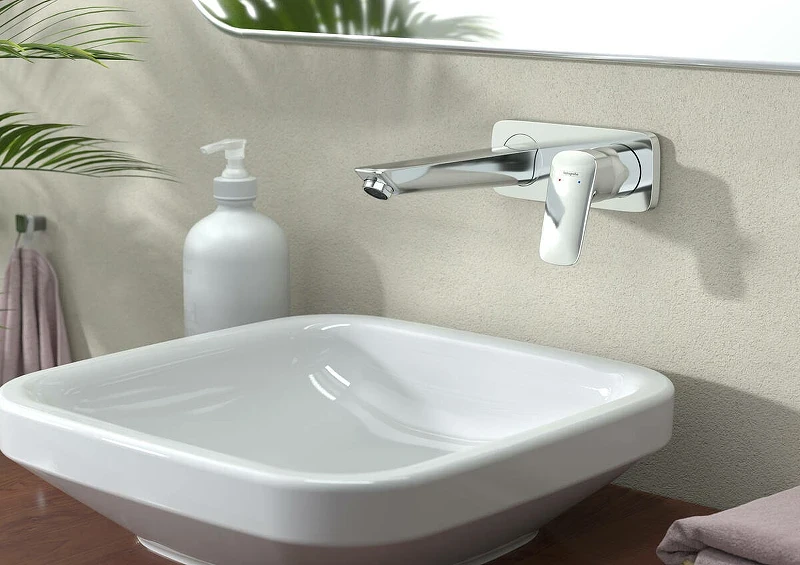 Смеситель для раковины Hansgrohe Logis 71220000 Хром латунь встраиваемый