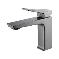 Смеситель для раковины Shevanik S4401T цвет Оружейная сталь