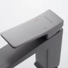 Смеситель для раковины Shevanik S4401T цвет Оружейная сталь