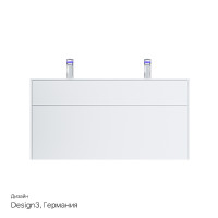 Тумба под раковину AM.PM Inspire V2.0 120 M50AFHX1203WM подвесная Белая матовая МДФ / ЛДСП