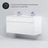 Тумба под раковину AM.PM Inspire V2.0 120 M50AFHX1203WM подвесная Белая матовая МДФ / ЛДСП