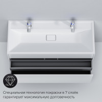 Тумба под раковину AM.PM Inspire V2.0 120 M50AFHX1203WM подвесная Белая матовая МДФ / ЛДСП
