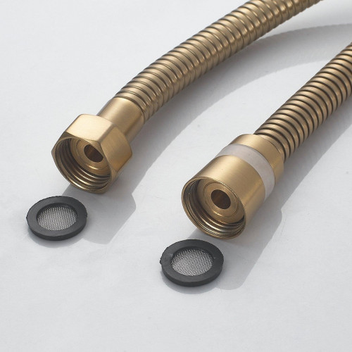 Смеситель для ванны Shevanik S9922G универсальный цвет Золотой сатин