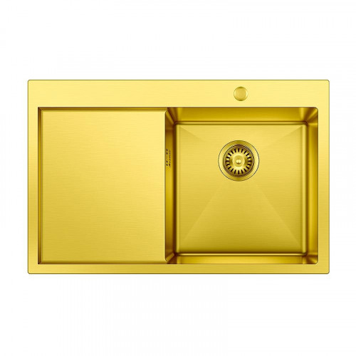 Кухонная мойка Seaman Eco Marino 78 L SMV-780L-GS.A цвет Золото сатин