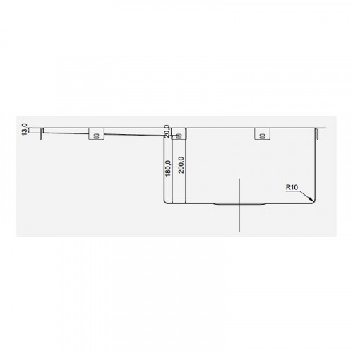 Кухонная мойка Seaman Eco Marino 78 L SMV-780L-GS.A цвет Золото сатин