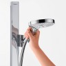 Душевой гарнитур Hansgrohe Raindance Select S 27646000 Хром алюминий на стену