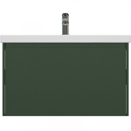 Тумба под раковину Cersanit Grande 80 64303 подвесная Зеленая МДФ / ЛДСП