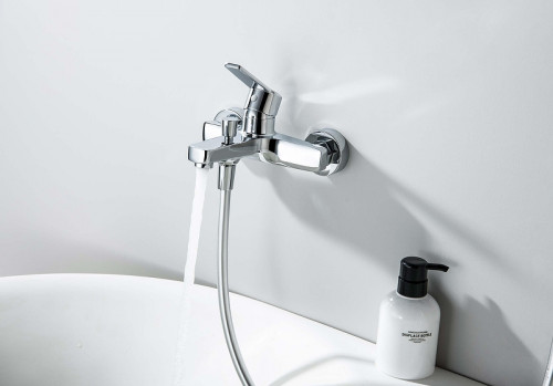 Смеситель для ванны Aquatek Лугано AQ1748CR цвет Хром