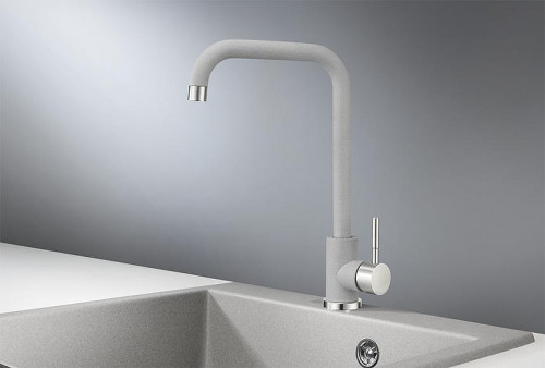 Смеситель для кухни Granula Standart ST-4033 цвет Базальт