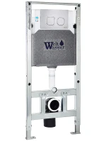 Инсталляция WeltWasser WW Amberg 506 ST WT 10000008230 с клавишей смыва цвет Белый