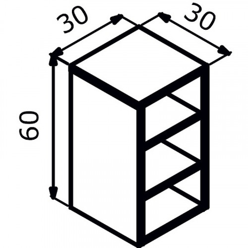 Полка Orka Knidos 30 3000991 Legnano МДФ / ЛДСП