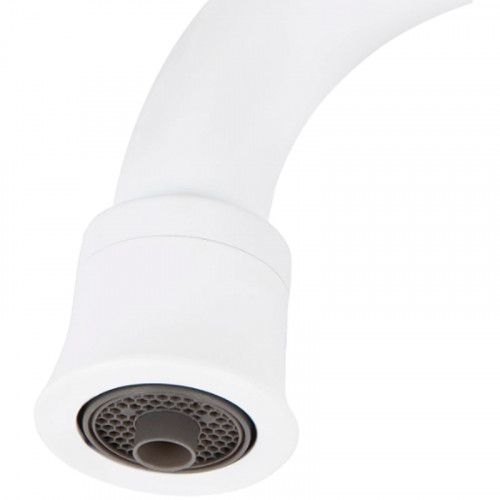 Смеситель для кухни Viko V-5344 Белый латунь