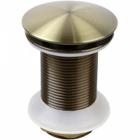 Донный клапан Bronze de Luxe Сканди 21971/1BR click-clack Бронза