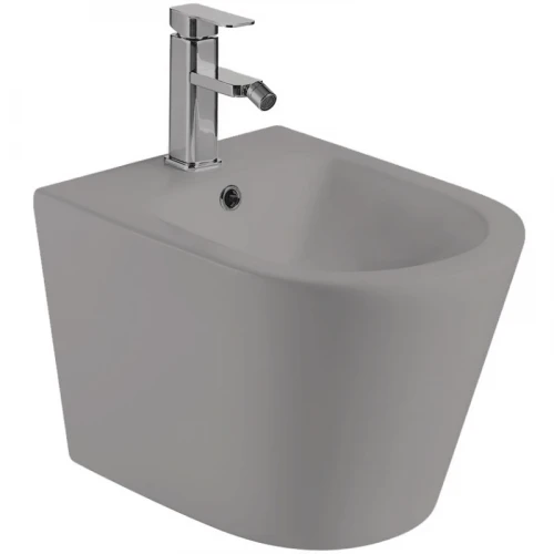 Биде WeltWasser Salzbach 005 MT-GR 10000003772 подвесное Серое матовое