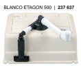 Кухонная мойка Blanco Etagon 500-U PuraPlus 525150 Магнолия глянцевая
