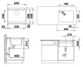 Кухонная мойка Blanco Etagon 500-U PuraPlus 525150 Магнолия глянцевая
