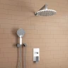 Душевая система WasserKRAFT A16067WHITE Белый Хром латунь встраиваемый