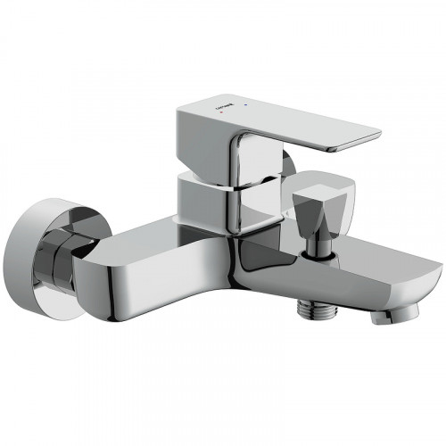 Смеситель для ванны Cersanit Geo 63040 Хром латунь на стену