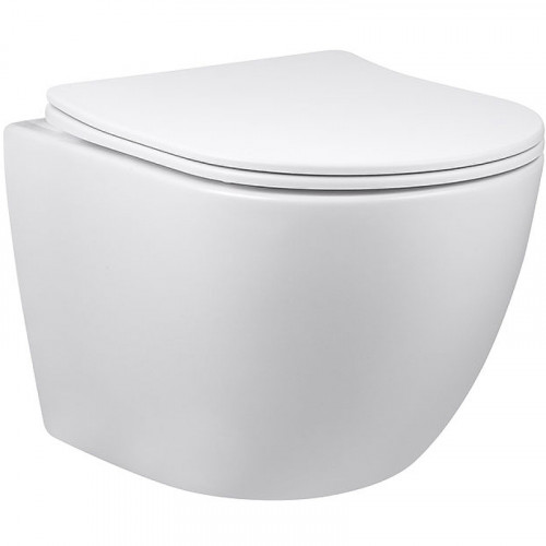 Унитаз Vincea Globo VT1-14S подвесной Белый с сиденьем Микролифт фарфор подвесной