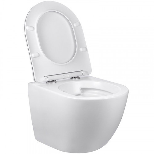 Унитаз Vincea Globo VT1-14S подвесной Белый с сиденьем Микролифт фарфор подвесной