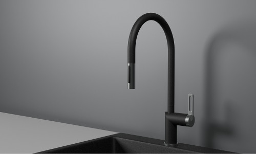 Смеситель для кухни Granula 8172 цвет Черный