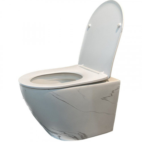 Унитаз биде Laguraty 038BM подвесной с сиденьем Микролифт фаянс подвесной