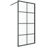 Душевая перегородка Excellent Fabrika 100x200 KAEX.4006.1000.LP профиль Черный стекло прозрачное