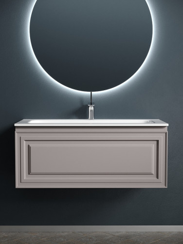 Тумба под раковину Sancos Very 100 VR100SM подвесная Doha Soft МДФ / ЛДСП