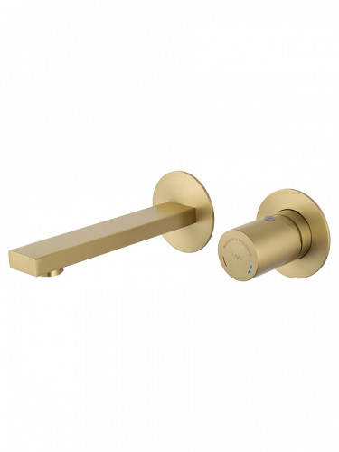 Смеситель для раковины Wonzon &amp; Woghand WW-105-BG цвет Брашированное золото