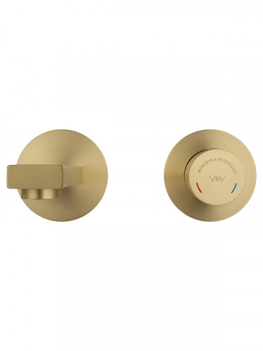 Смеситель для раковины Wonzon &amp; Woghand WW-105-BG цвет Брашированное золото