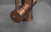 Смеситель для кухни Lemark Expert LM5061RGN Розовое золото нержавеющая сталь