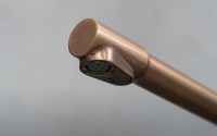 Смеситель для кухни Lemark Expert LM5061RGN Розовое золото нержавеющая сталь