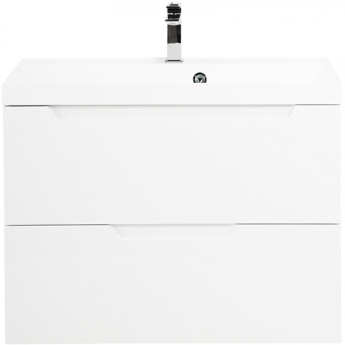 Тумба под раковину BelBagno Vittoria 90 VITTORIA-900-2C-SO-BL-P подвесная Bianco Lucido МДФ / ЛДСП