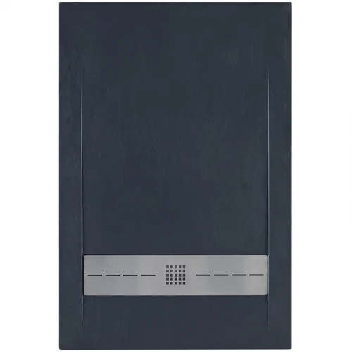 Душевой поддон из искусственного камня Aquanet Delight 120x80 258897 Черный