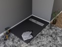 Душевой поддон из искусственного камня Aquanet Delight 120x80 258897 Черный