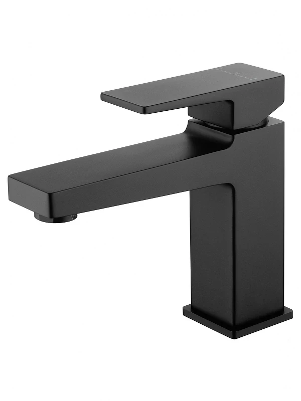 Смеситель для раковины Wonzon & Woghand Cube 2.0 WW-88018068-MB цвет Черный матовый