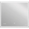 Зеркало Cersanit Led 011 Design 100 KN-LU-LED011*100-d-Os с подсветкой с часами стекло