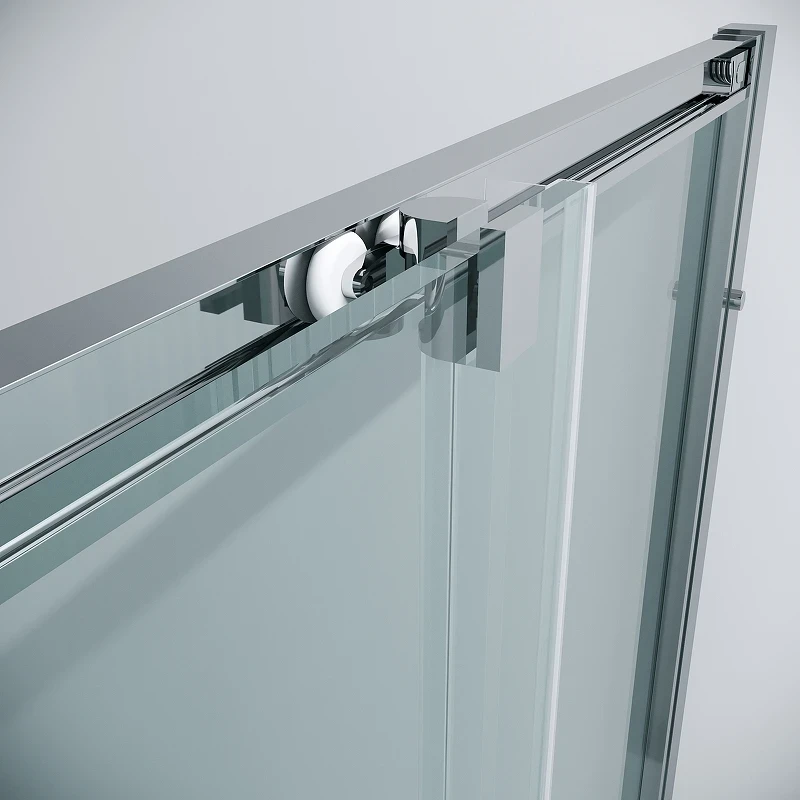 Душевой уголок Grossman Cosmo 80х80 300.K33.02.8080.10.00 профиль Хром стекло прозрачное