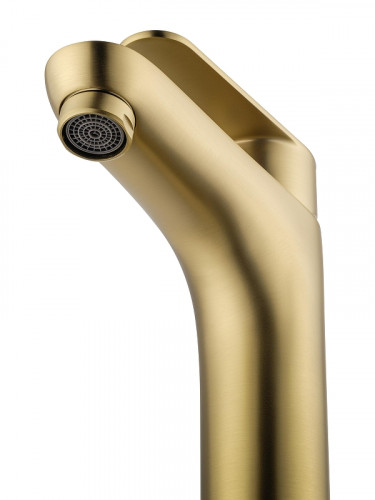 Смеситель для раковины Wonzon &amp; Woghand Alfa WW-A40232-BG цвет Брашированное золото