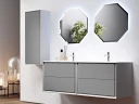 Зеркало Cezares 60 45078 с подсветкой многоугольное стекло