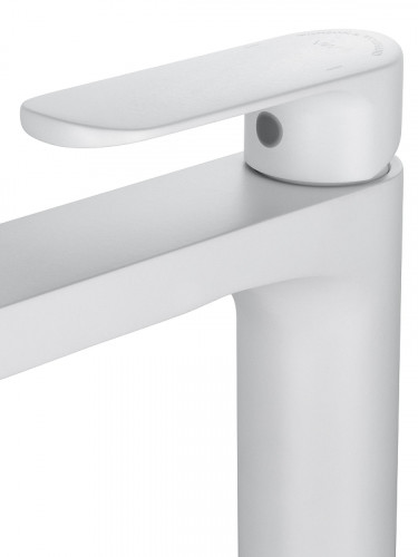 Смеситель для раковины Wonzon & Woghand WW-H1034-MW цвет Белый матовый