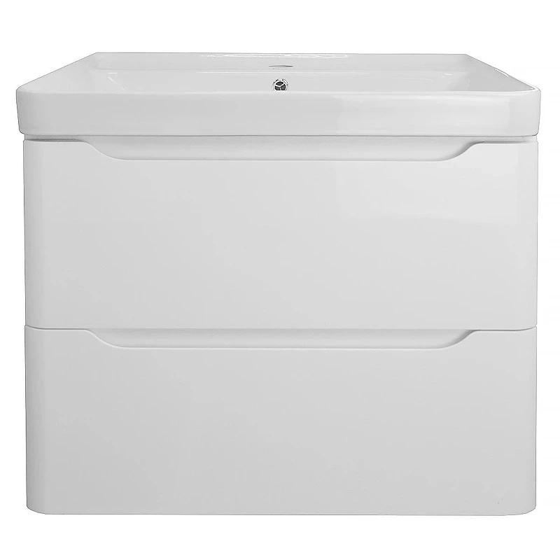 Тумба с раковиной Azario Lotos 60/2 CS00083929 подвесная Белая
