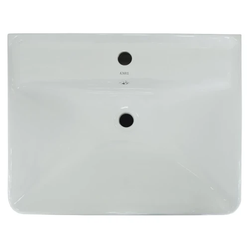 Тумба с раковиной Azario Lotos 60/2 CS00083929 подвесная Белая